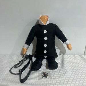 Wednesday Addams Crossbody Headless Doll Purse Bag Halloween Costume Accessory.